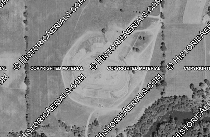 Hastings Motor Speedway - Old Aerial Photo